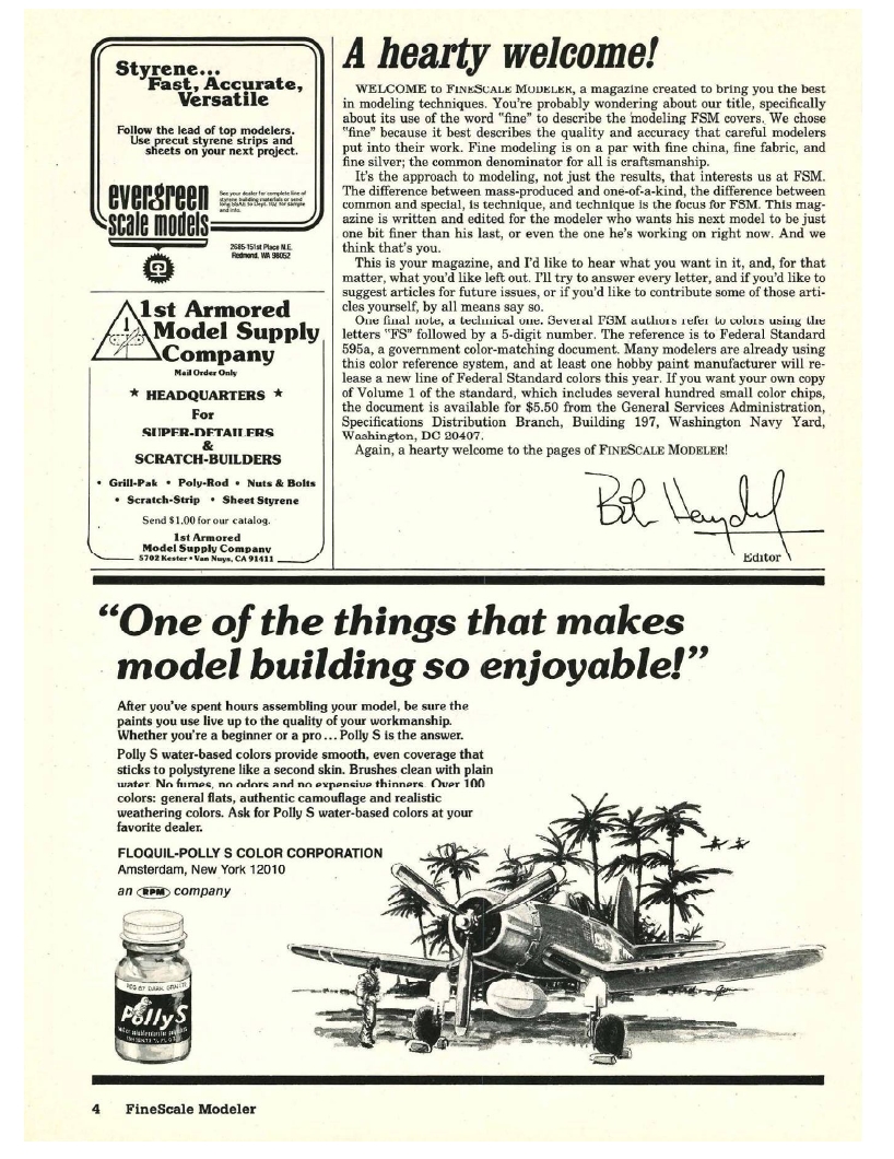FineScale Modeler 1982-Spring